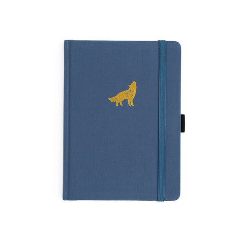 Enchanted Wolf Dot Grid Notebook - Archer and Olive